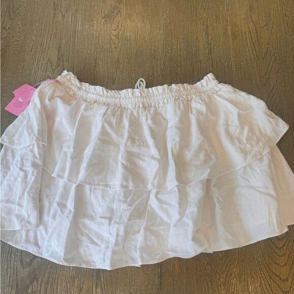 Stoney Clover. Brand new with tags. Cute white drawstring ruffle skirt! xL - Picture 7 of 8